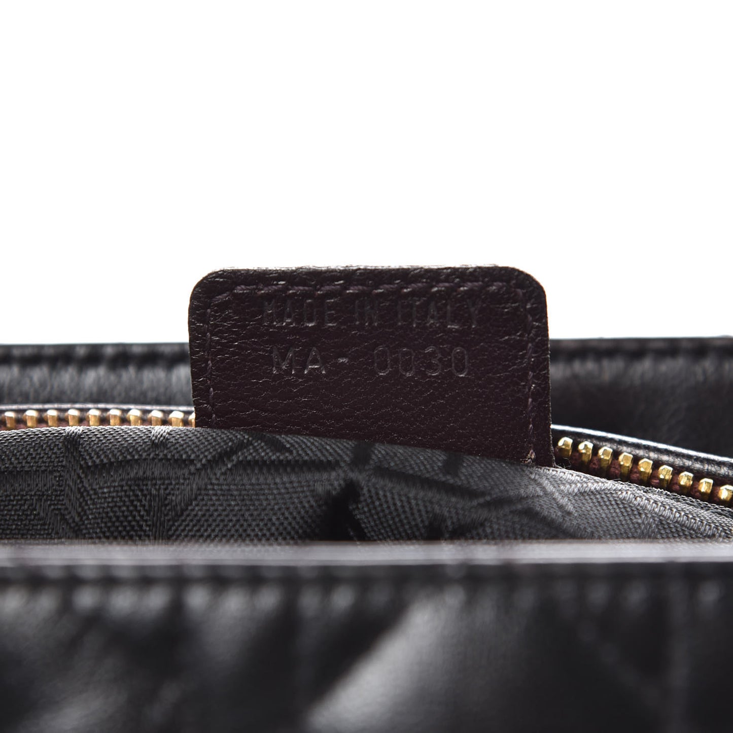 Lambskin Cannage Medium Lady Dior Black