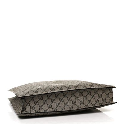 Gucci Soft GG Supreme Monogram Web Vertical Tote Black 4 of 13