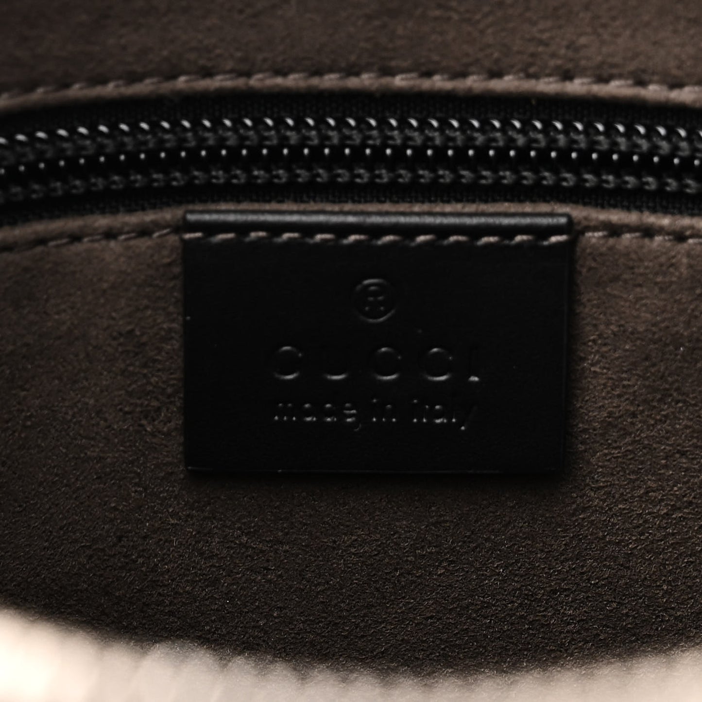 Guccissima Signature Small Messenger Bag Black