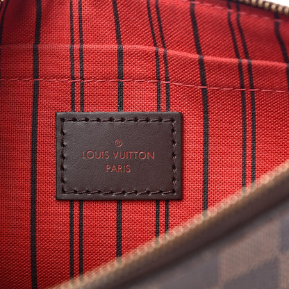 Louis Vuitton Damier Ebene Neverfull MM GM Pochette 6 of 11