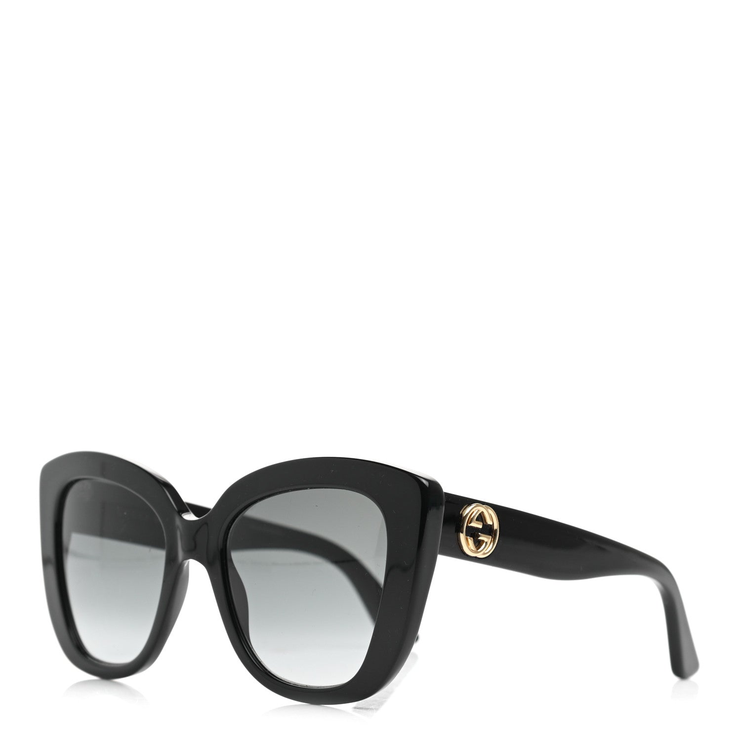 Gucci Acetate Sunglasses GG0327S Black 1 of 7