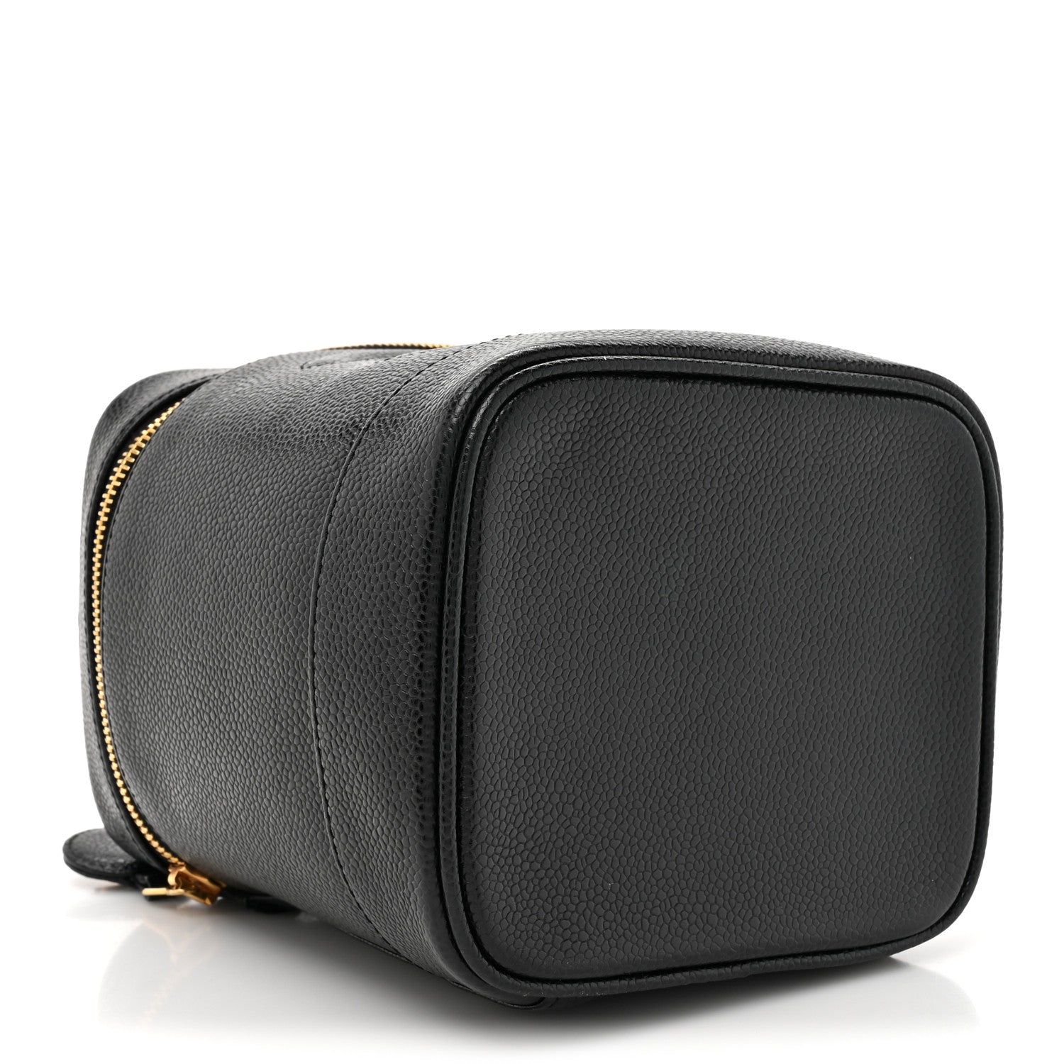 Chanel Caviar Cosmetic Vanity Bag Black 4 of 11