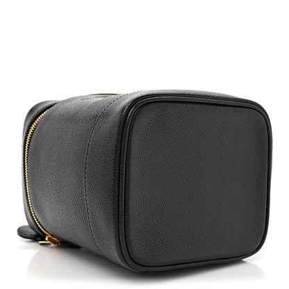 Chanel Caviar Cosmetic Vanity Bag Black 4 of 11