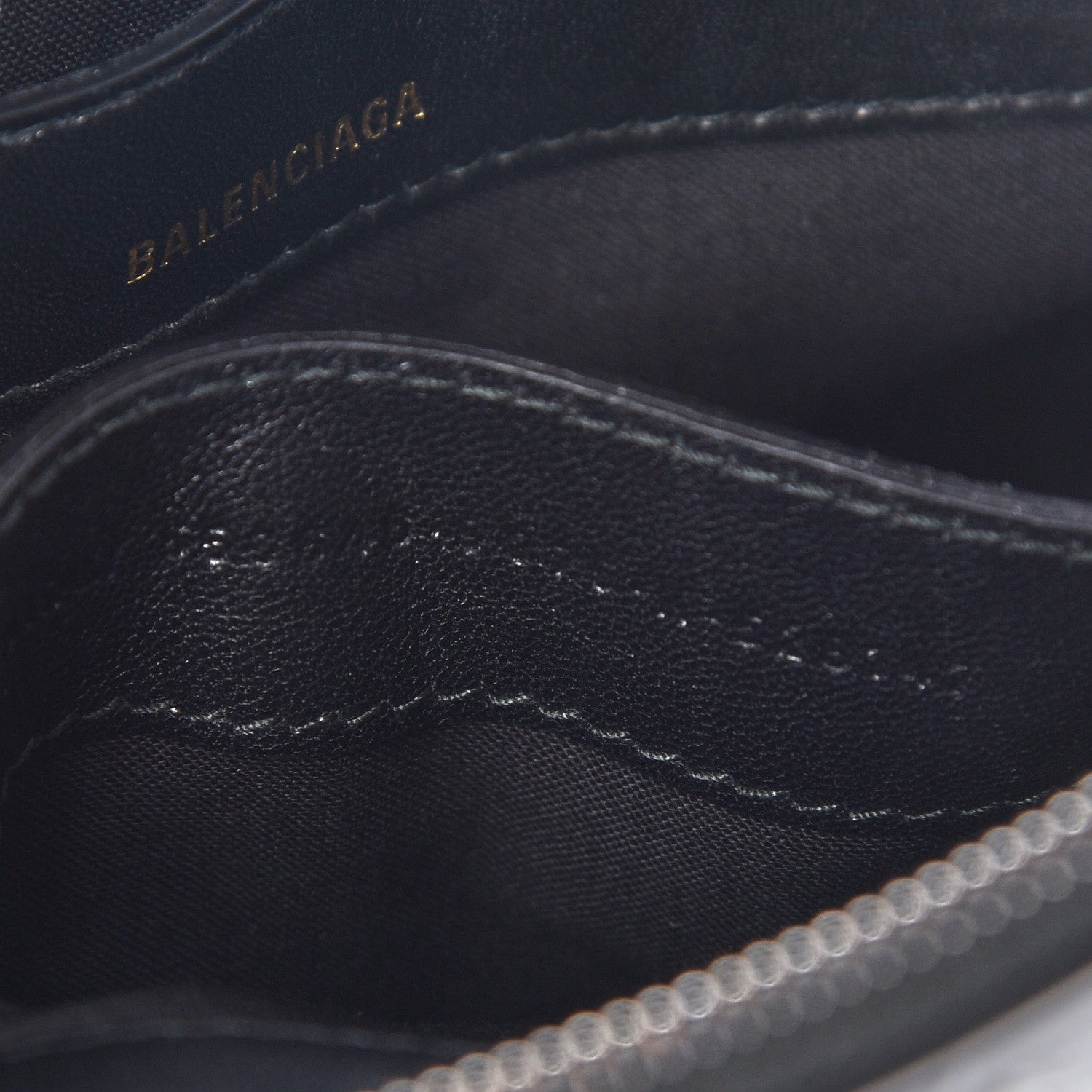 Balenciaga Calfskin New York Skyline XXS Ville Top Handle Bag Black 10 of 10