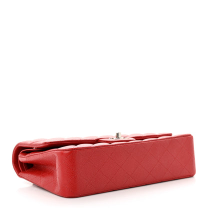 Chanel Caviar Quilted Medium Double Flap Red 4 of 11