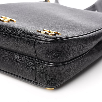 Chanel Caviar CC Shoulder Bag Black 10 of 11