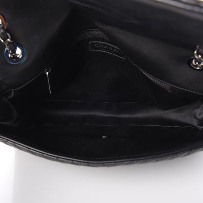 Chanel Lambskin Large CC Crossing Flap Black 5 of 7