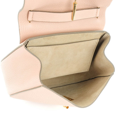 Chloe Grained Calfskin Medium Drew Shoulder Bag Cement Pink 5 of 7