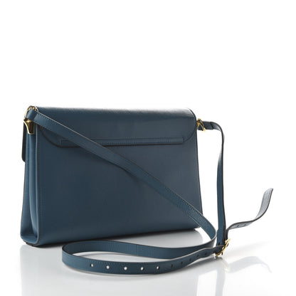 Gucci Calfskin Animalier Medium Shoulder Bag Blue 5 of 19