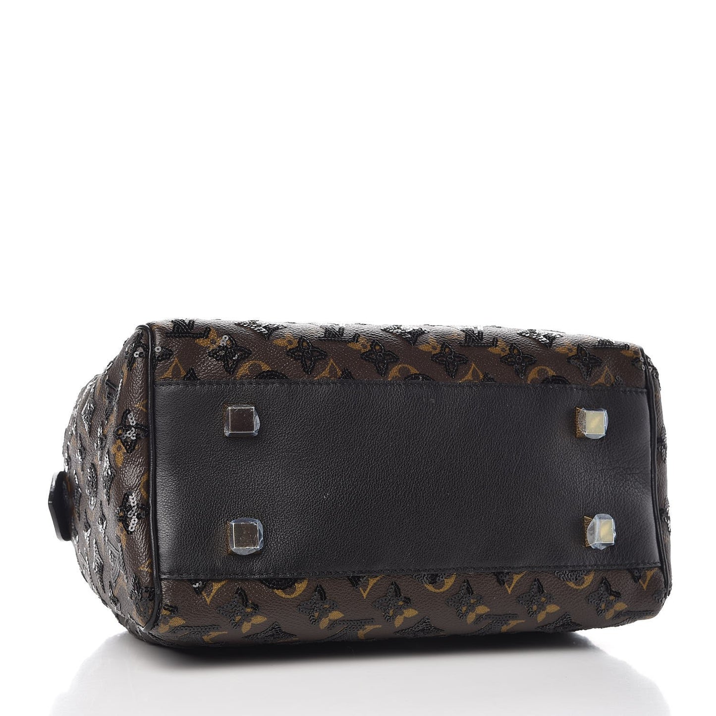 Monogram Sequins Eclipse Speedy 28 Black