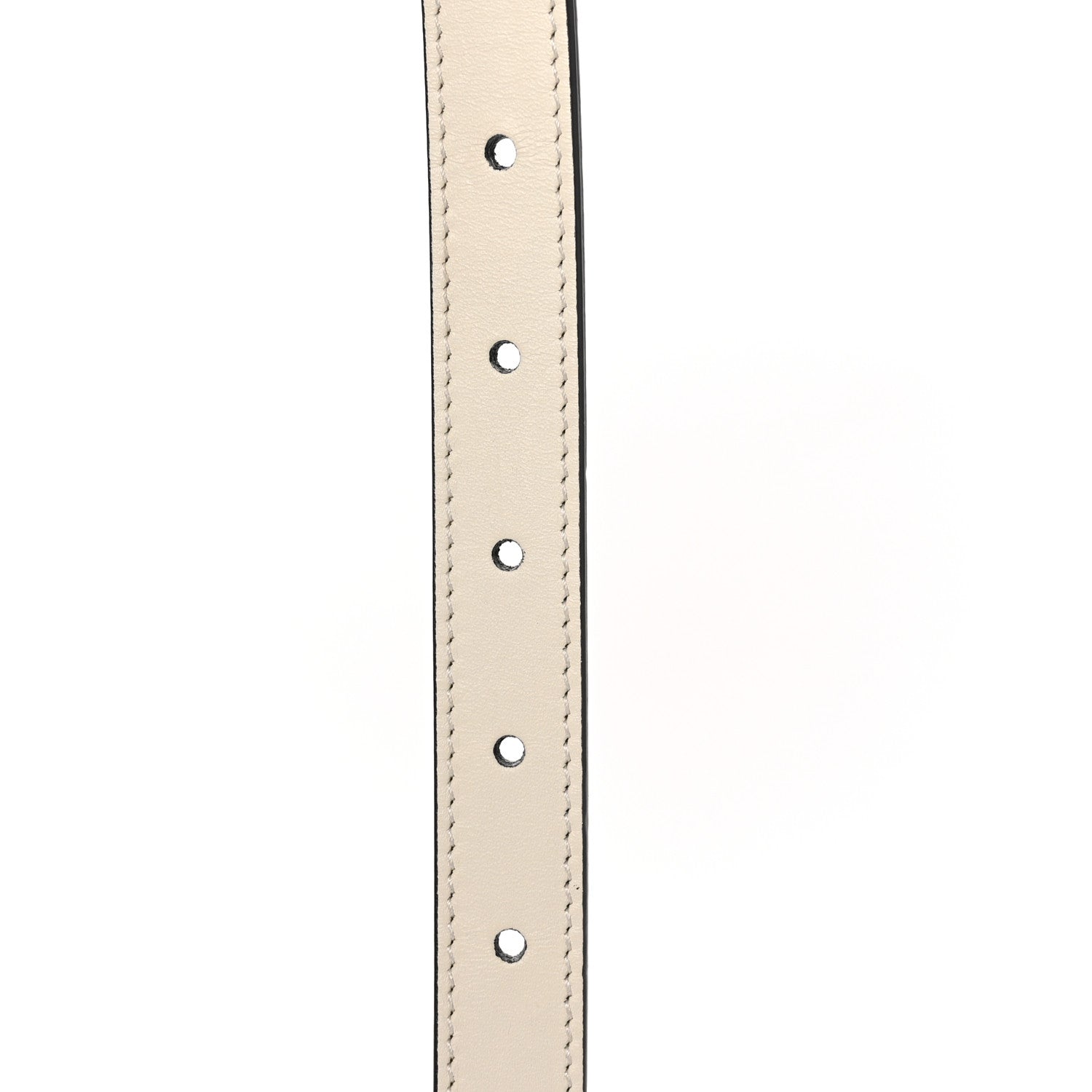 Gucci Calfskin Double G 20mm Belt 90 36 Mystic White 5 of 6