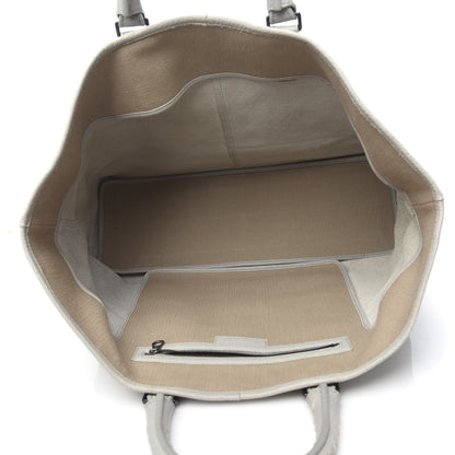 Bottega Veneta Cervo Deerskin Shopping Tote Light Grey 5 of 11