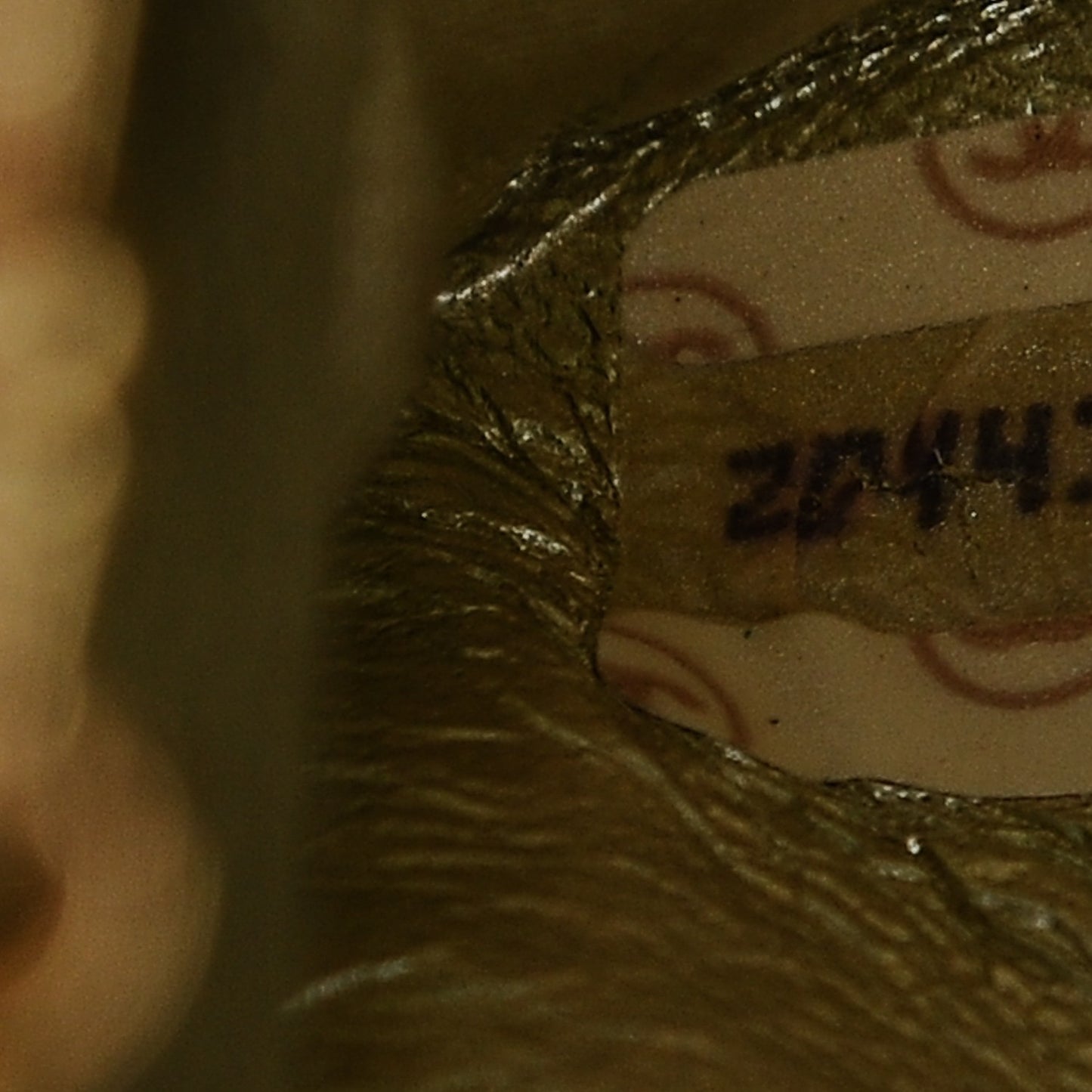 Lambskin Vertical Quilted Mini Flap Light Gold