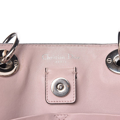 Christian Dior Smooth Calfskin Large Diorissimo Tote Black Rose Poudre 7 of 21