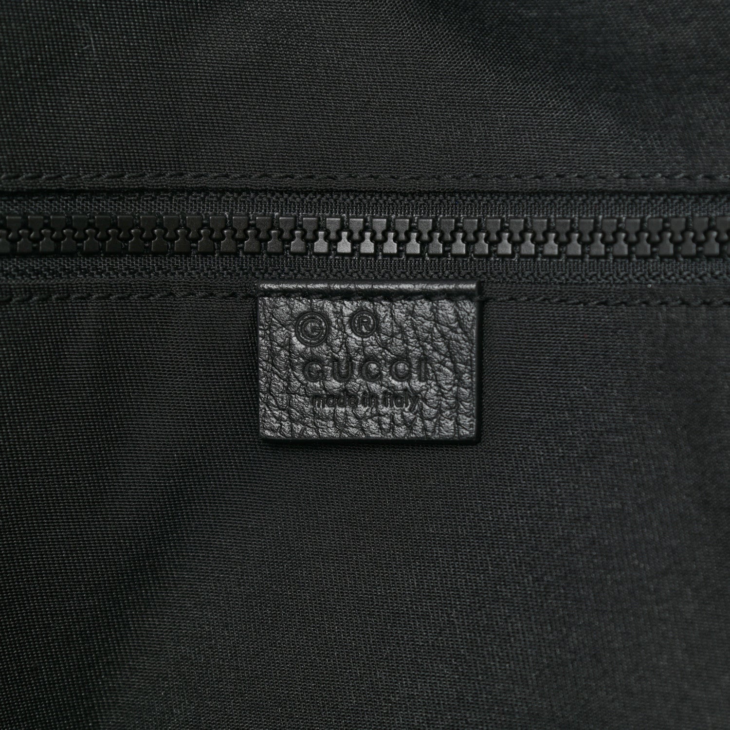 Gucci Nylon Monogram XL Duffle Bag Black 6 of 12