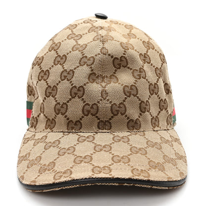 Gucci Monogram Web Baseball Hat L Beige Cocoa 3 of 9