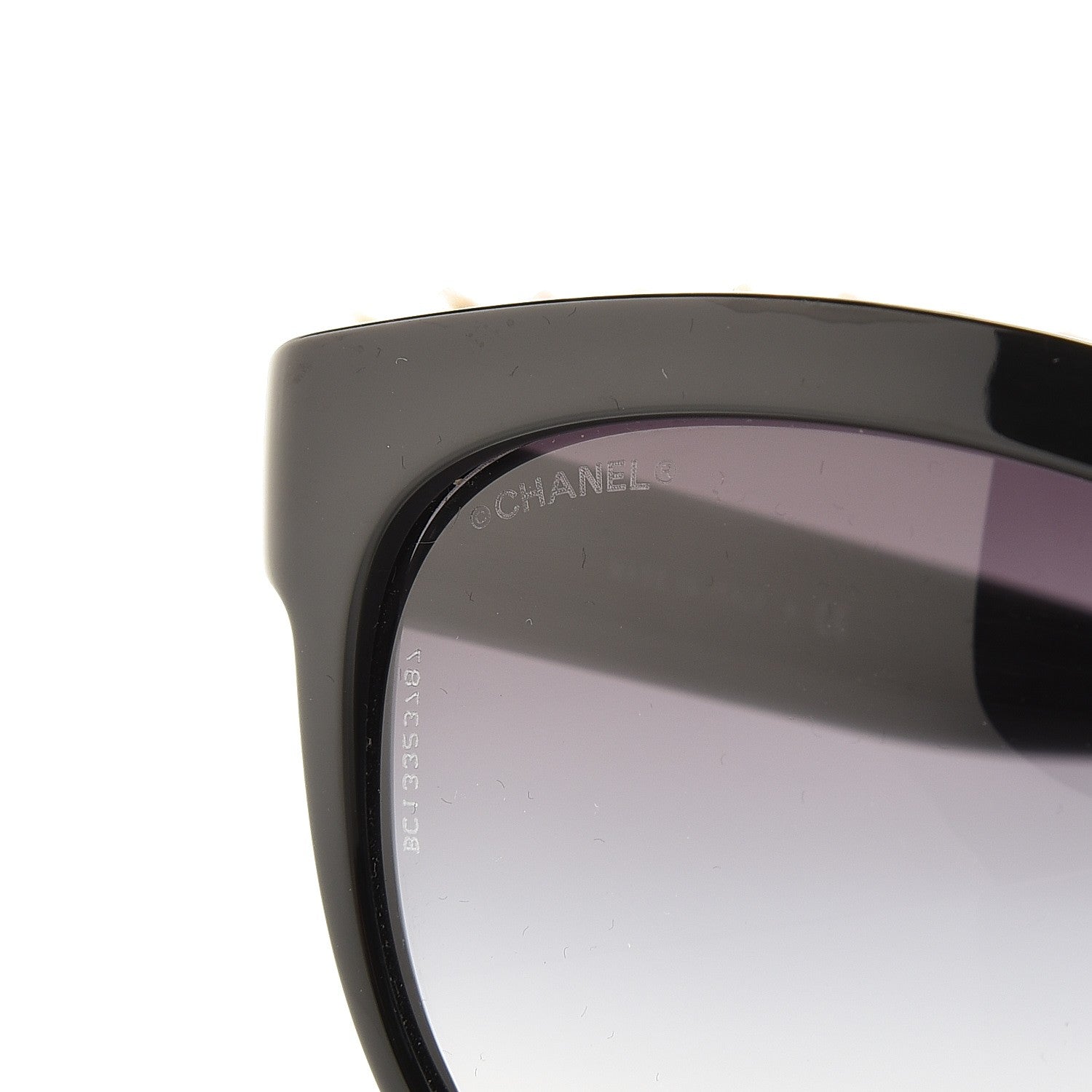 Chanel Freshwater Cultured Pearl Butterfly Sunglasses 6040-H Black 8 of 9