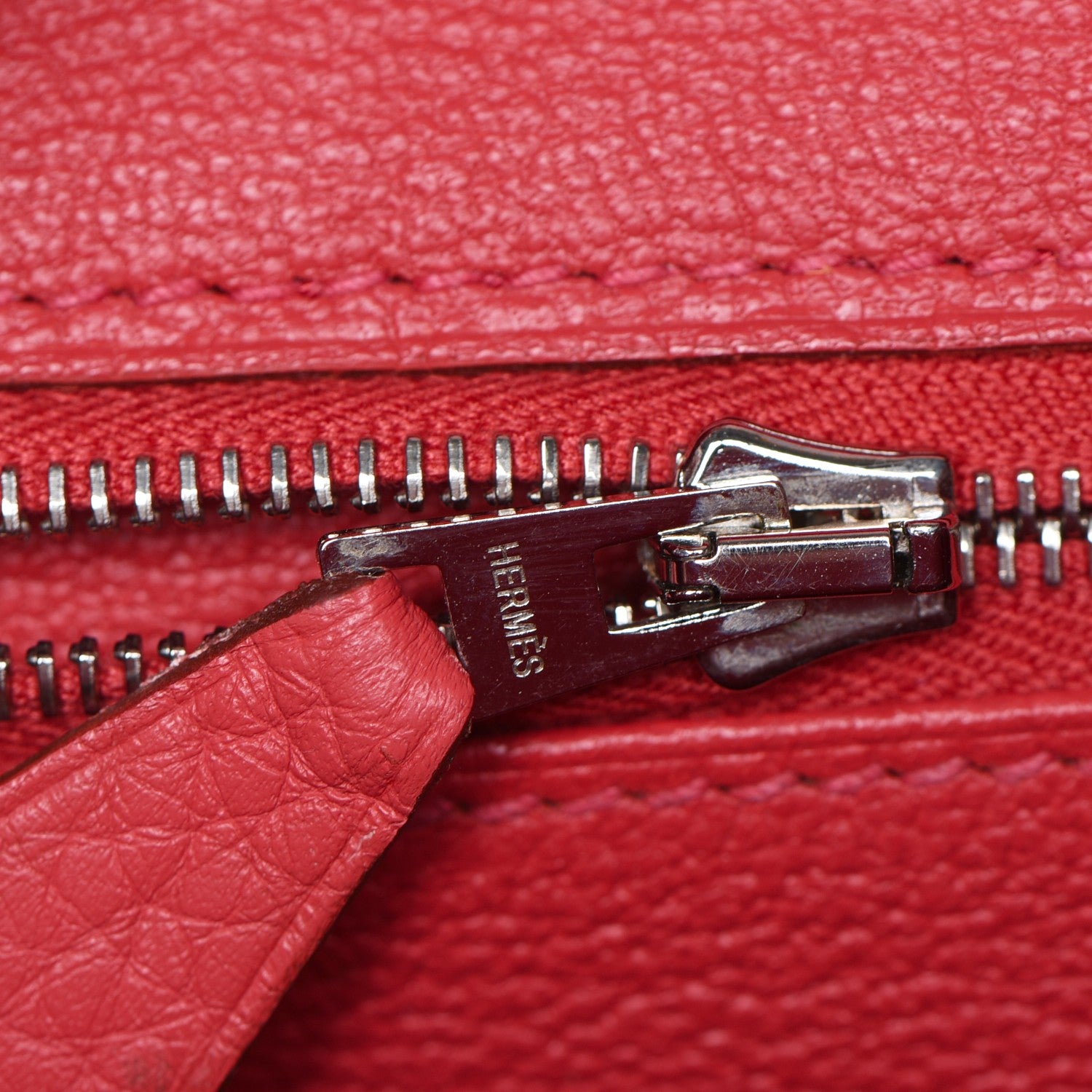 Hermes Taurillon Clemence Birkin 35 Bougainvillea 13 of 24