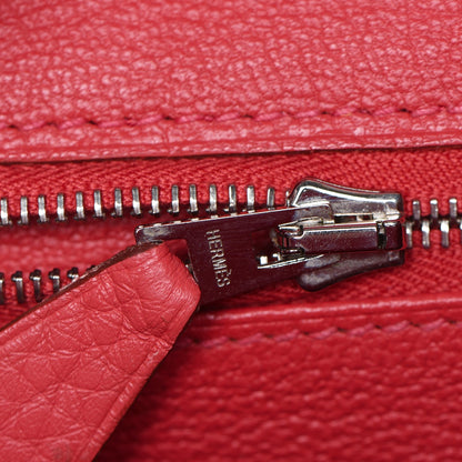 Hermes Taurillon Clemence Birkin 35 Bougainvillea 13 of 24