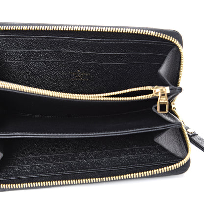 Louis Vuitton Empreinte Zippy Wallet Black 4 of 7