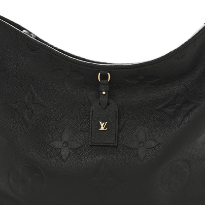 Louis Vuitton Empreinte Monogram Giant CarryAll MM Black 8 of 14