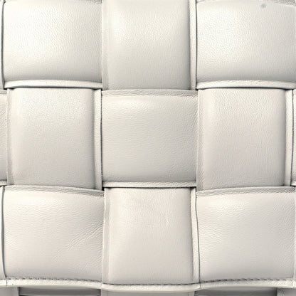 Bottega Veneta Nappa Maxi Intreccio Padded Cassette Crossbody Bag Chalk 8 of 10