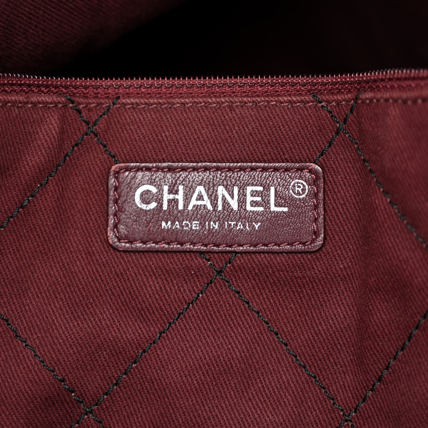 Chanel Grained Calfskin Large Shopping Fever Tote Black 6 of 16