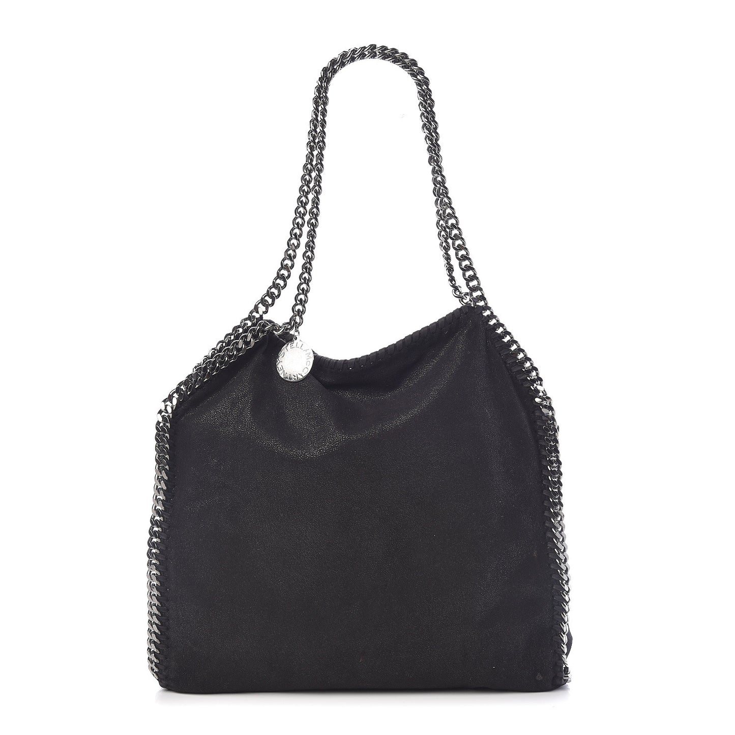 Shaggy Deer Small Falabella Tote Black