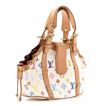 Louis Vuitton Monogram Multicolor Theda GM White 3 of 10