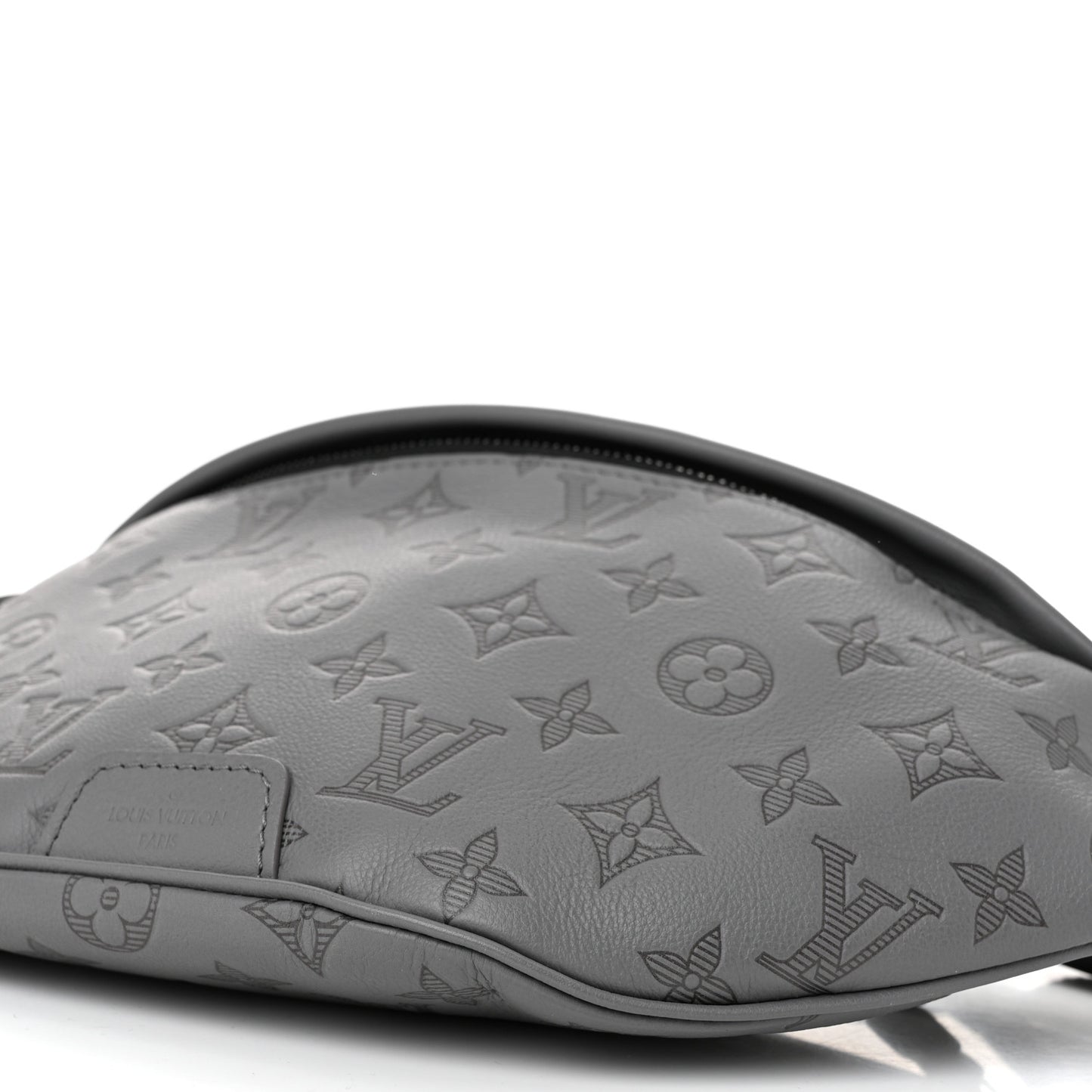 Calfskin Monogram Shadow Discovery Bumbag PM Gray