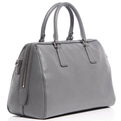 Prada Saffiano Lux Bowler Marmo 3 of 8