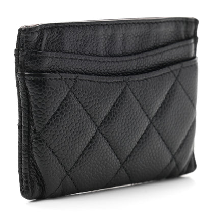 Chanel Caviar Quilted Card Holder Black 3 of 8