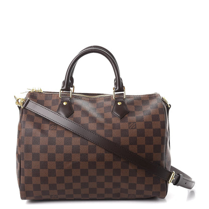 Louis Vuitton Damier Ebene Speedy Bandouliere 30 1 of 9