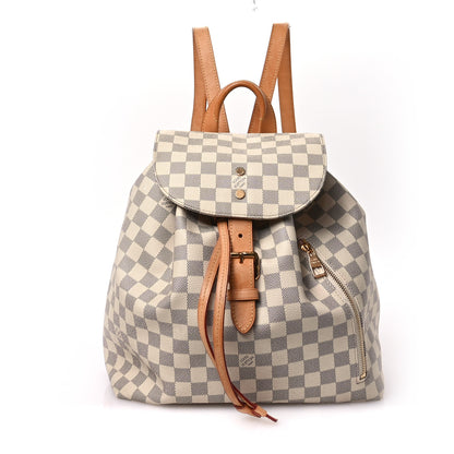 Louis Vuitton Damier Azur Sperone Backpack 1 of 15