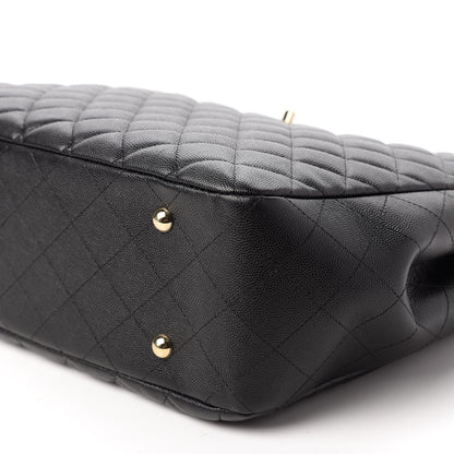 Chanel Caviar Quilted Large Classic Shopping Tote Black 7 of 10