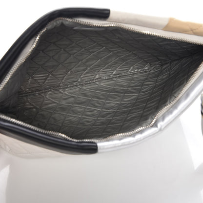 Chanel Lambskin Patchwork Large Cosmetic Case Multicolor 5 of 8