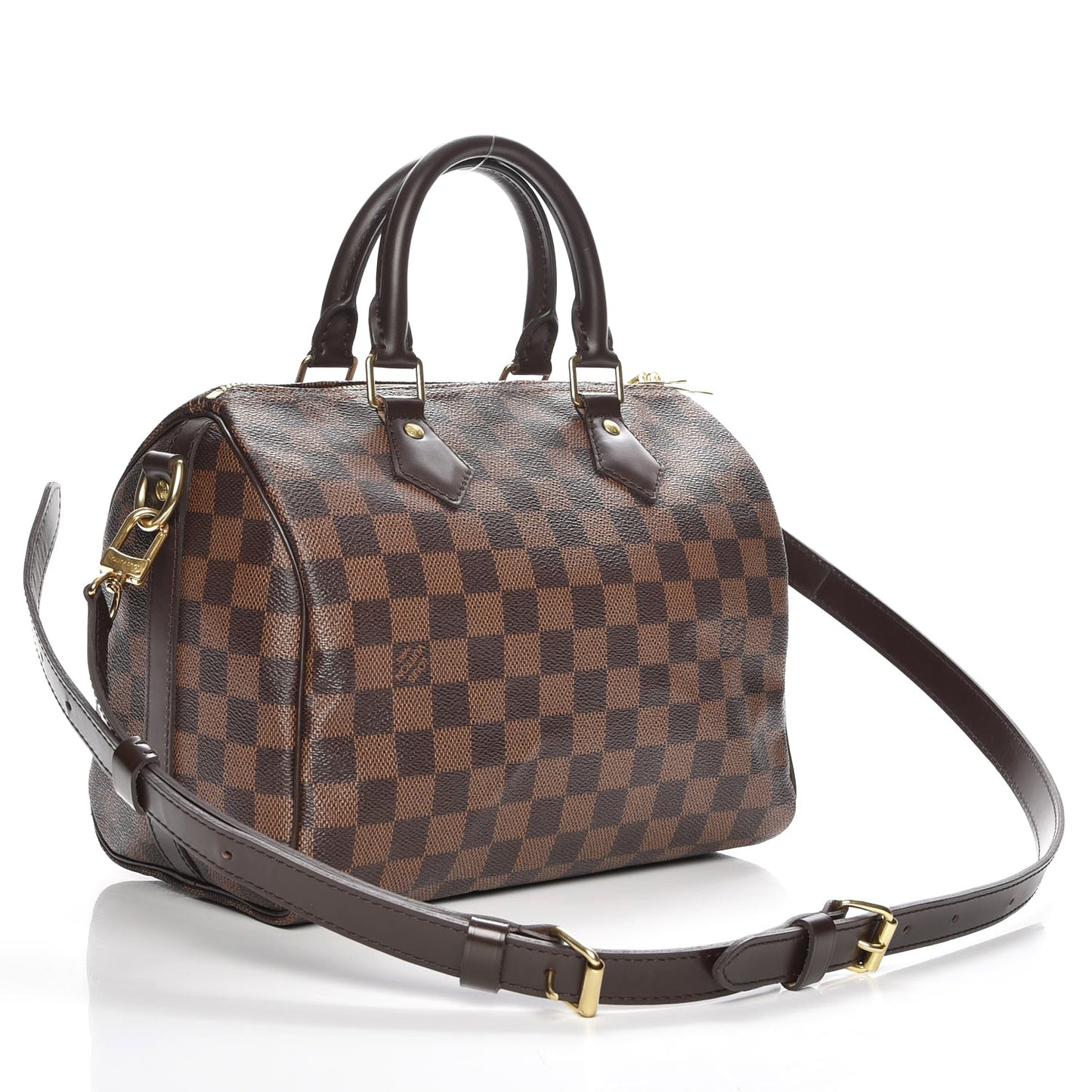 Damier Ebene Speedy Bandouliere 25