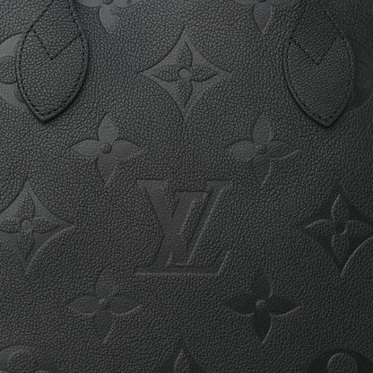 Louis Vuitton Empreinte Monogram Giant Neverfull MM Black 8 of 10
