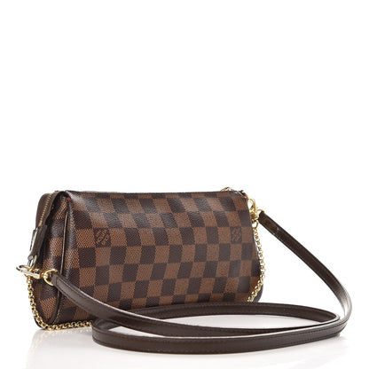 Louis Vuitton Damier Ebene Eva Clutch 3 of 13
