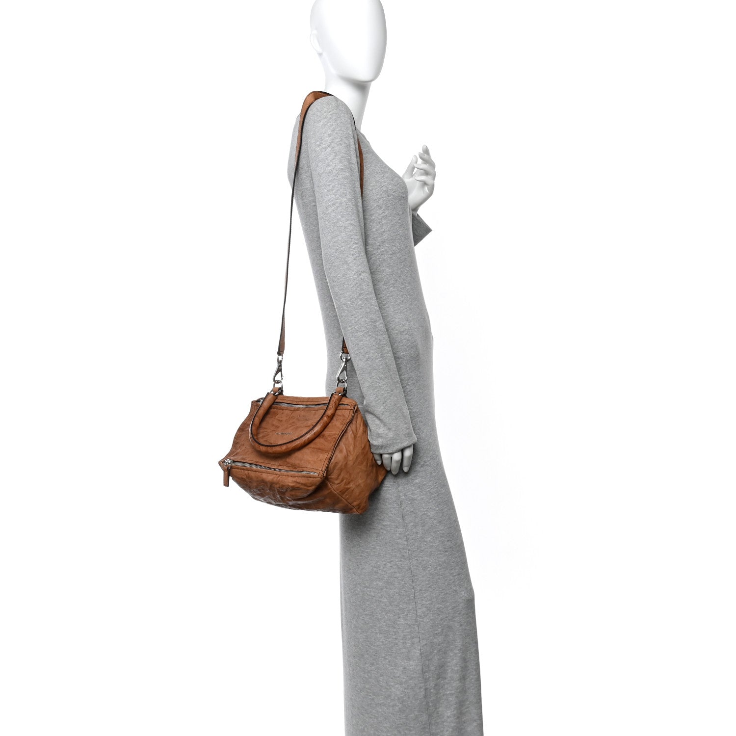 Givenchy Tumbled Sheepskin Small Pandora Cigare 2 of 10