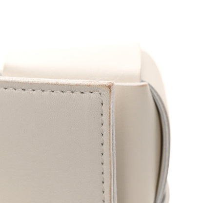 Bottega Veneta Lambskin Maxi Intrecciato Cassette Crossbody Bag White 22 of 25
