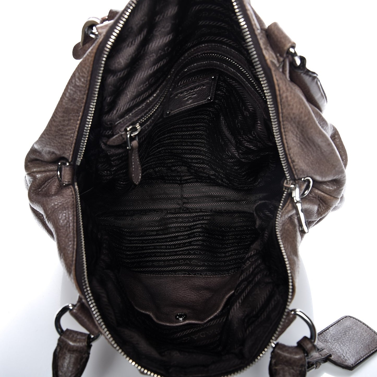 Cervo Deerskin Tote Fumo