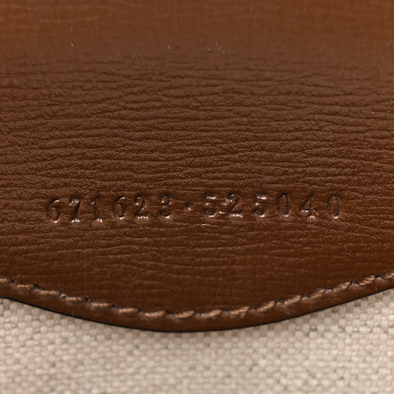Gucci GG Supreme Monogram Azalea Calfskin Mini Retro Interlocking G Tote Bag Beige Ebony Brown Sugar 7 of 10