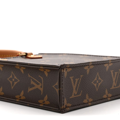 Louis Vuitton Monogram Petit Sac Plat 8 of 9