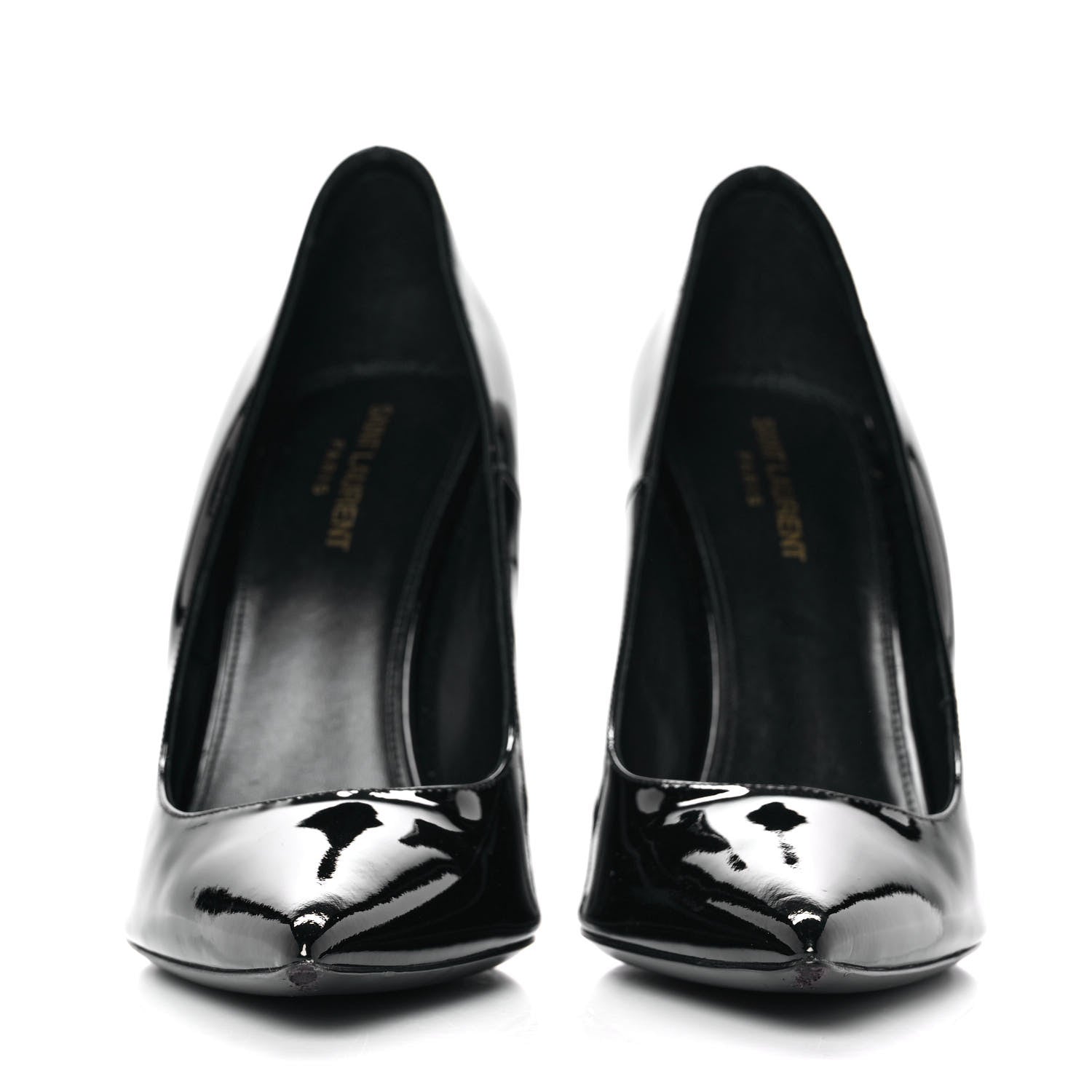 Saint Laurent Patent Opyum 110 Pumps 41.5 Black 2 of 9