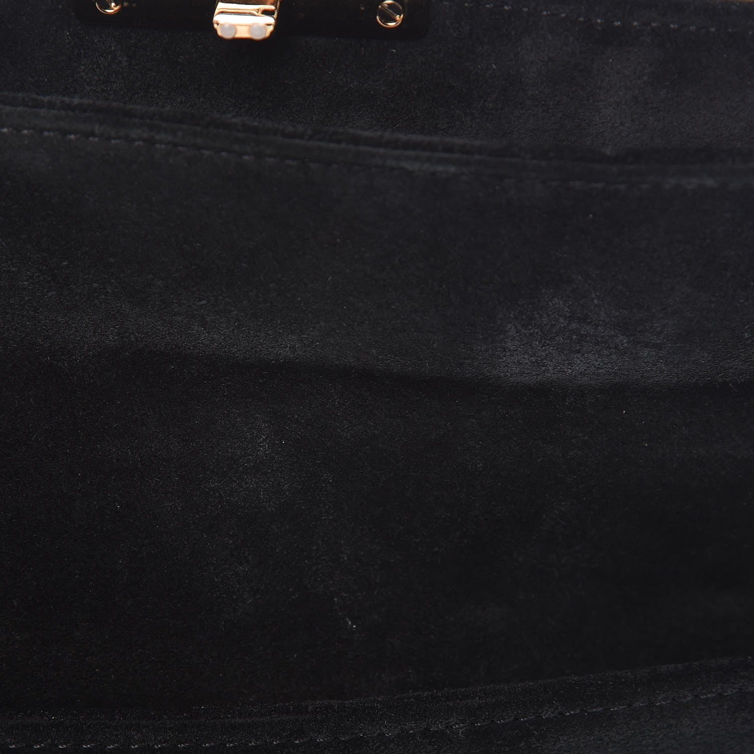 Louis Vuitton Suede SC Slim Clutch Coal 5 of 8