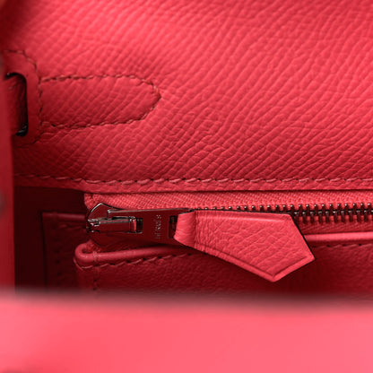 Hermes Epsom Kelly Sellier 25 Rose Azalee 28 of 40