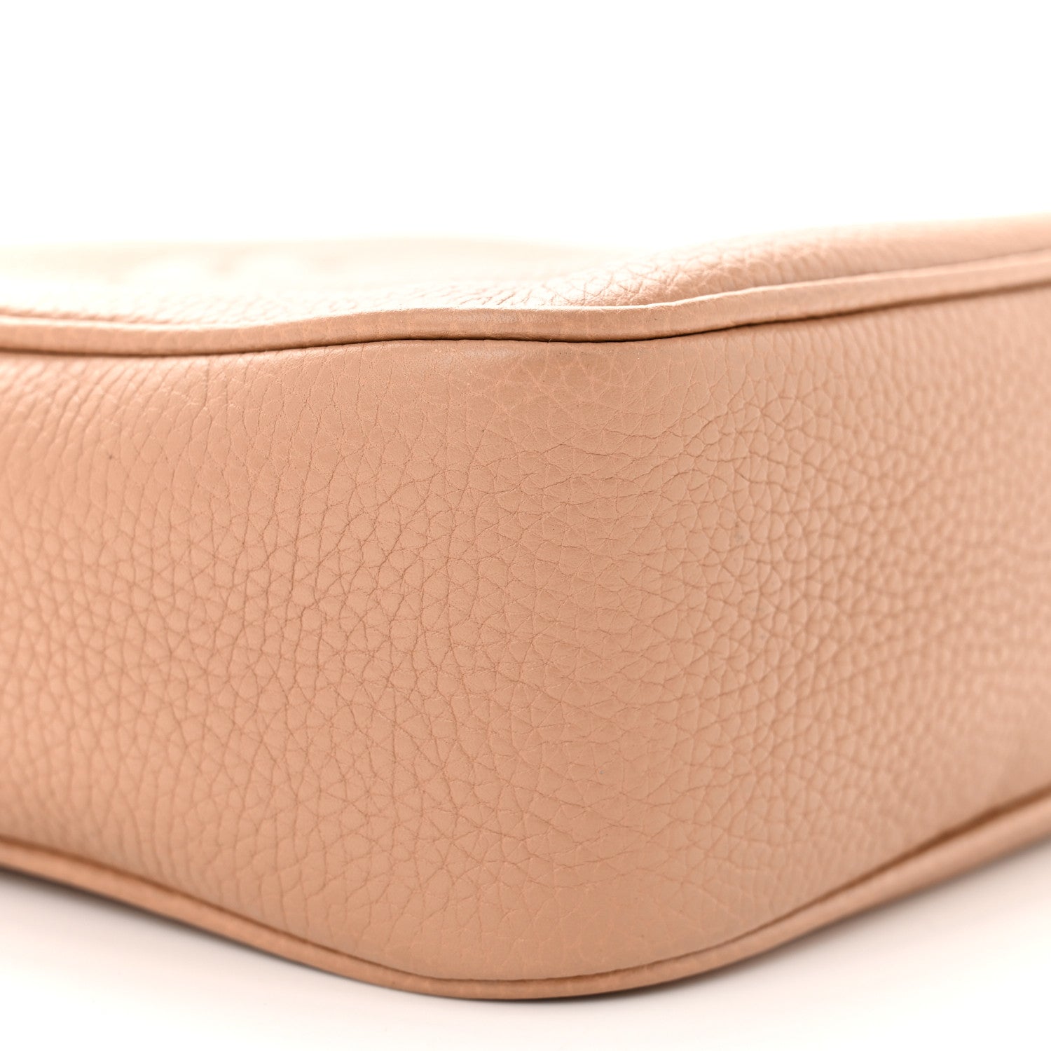 Gucci Pebbled Calfskin Small Soho Disco Bag Camelia 9 of 11