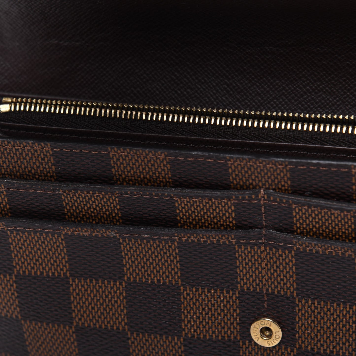 Damier Ebene Sarah Wallet NM
