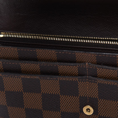 Louis Vuitton Damier Ebene Sarah Wallet NM 11 of 17